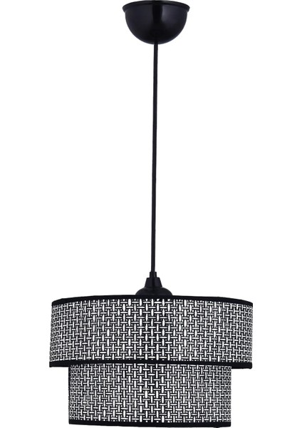 Rattan 2 Katlı Pasta Sarkıt Avize Çocuk Odası Yatak Odası Salon Mutfak Hol fiyatları