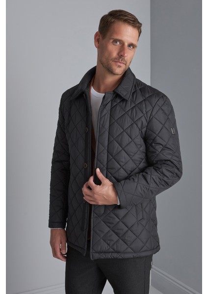 Erkek Siyah Mont modelleri
