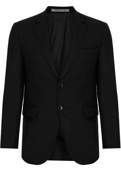 Erkek Siyah Regularfit / Rahat Kalıp Takım Elbise modelleri