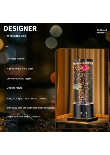 Mini Rgb Bubble Fish Lambası Uzaktan Kumandalı Balık Tankı Akvaryum Lambası Lav Lambası Renkli Ruh Hali Işığı Ev Dekorasyonu Için (Yurt Dışından) modelleri