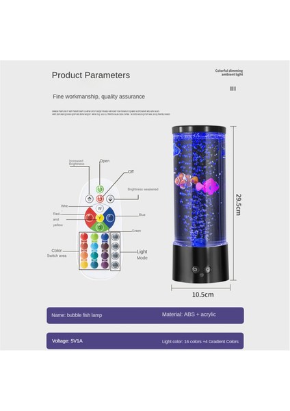 Mini Rgb Bubble Fish Lambası Uzaktan Kumandalı Balık Tankı Akvaryum Lambası Lav Lambası Renkli Ruh Hali Işığı Ev Dekorasyonu Için (Yurt Dışından) fırsatları