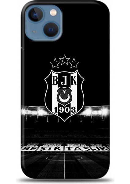 Beşiktaş Desenli iPhone 15 Kılıfı