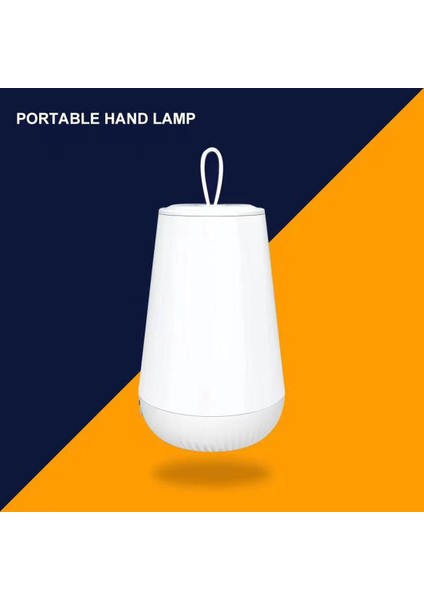 Taşınabilir Masa Lambası, Şarj Edilebilir Dokunmatik Sensör Başucu Lambası, Yatak Odası Açık Kamp Için Rgb Renk Değişen Gece Lambası (Yurt Dışından) indirimleri