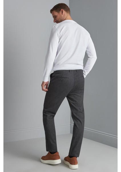 Erkek Siyah Regularfit / Rahat Kalıp Pantolon modelleri