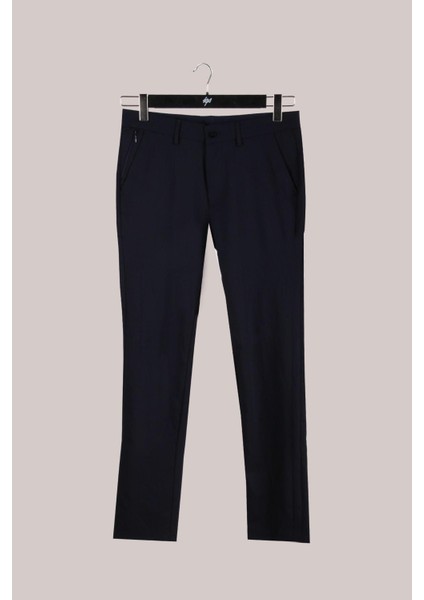 Erkek Lacivert Dynamic Fit Pantolon