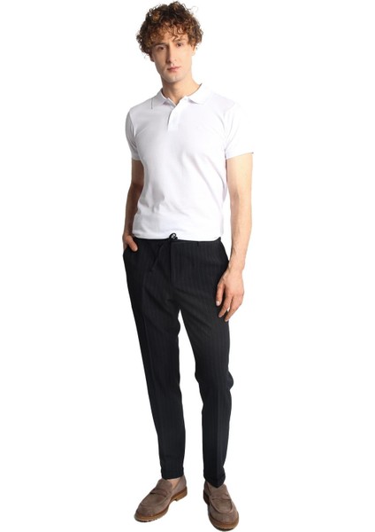 Erkek Lacivert Dynamic Fit Pantolon modelleri