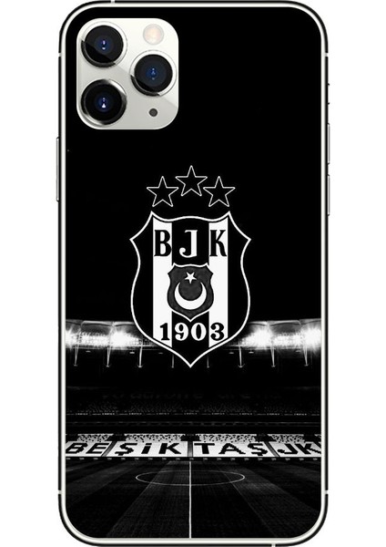 Beşiktaş Desenli iPhone 13 Pro Kılıfı