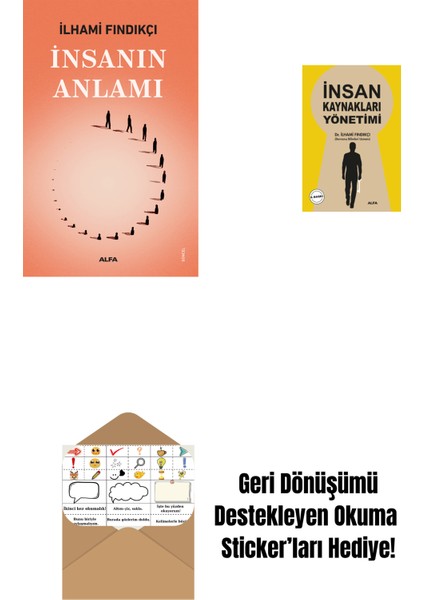 Insanın Anlamı + Insan Kaynakları Yönetimi + Okuma Sticker'ları
