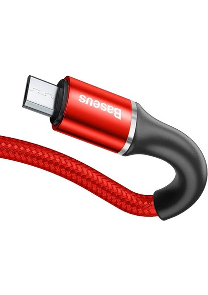 Baseus Halo Mikro USB 3A Hızlı Şarj 0.25CM Kısa Power Bank Için Şarj Kablosu-( - MCT1814-9979