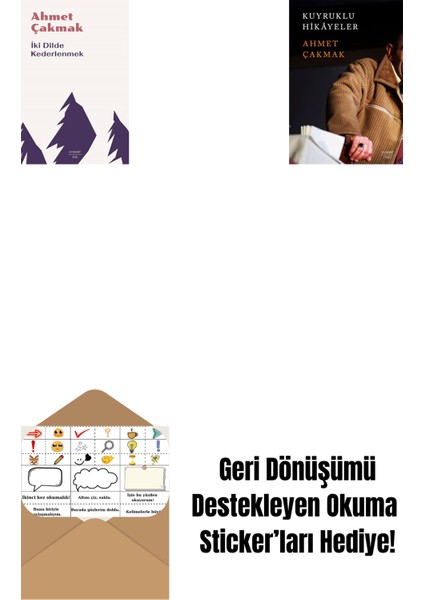 Iki Dilde Kederlenmek + Kuyruklu Hikâyeler + Okuma Sticker'ları