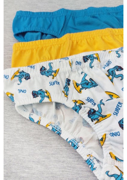 Erkek Çocuk Pamuklu 3'lü Külot Set - KIDS1000 fırsatları