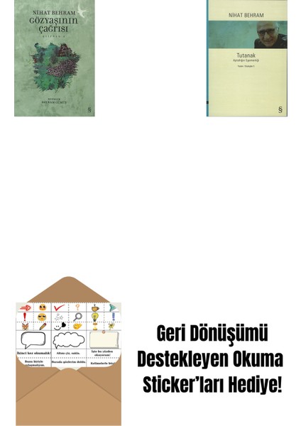 Gözyaşının Çağrısı + Tutanak + Okuma Sticker'ları