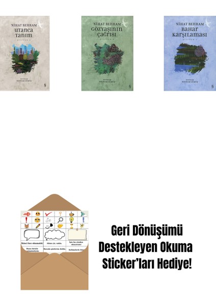 Utanca Tanım + Gözyaşının Çağrısı + Bahar Karşılaması + Okuma Sticker'ları