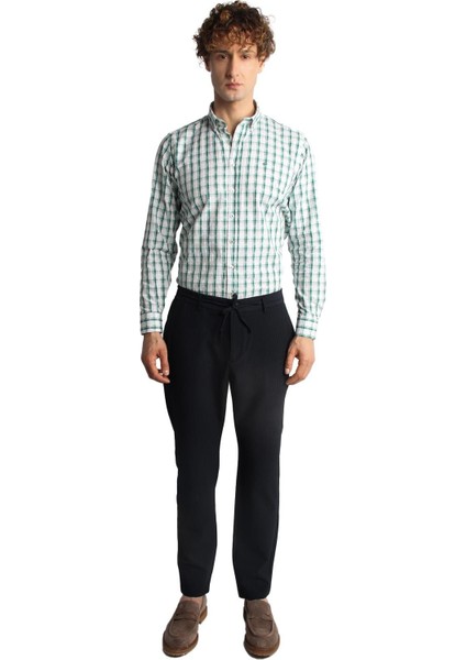 Erkek Lacivert Dynamic Fit Pantolon