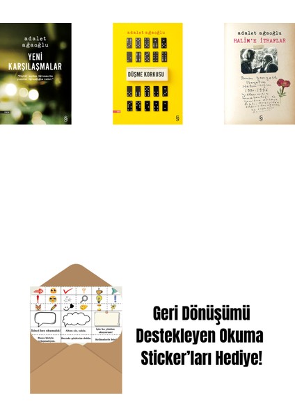 Yeni Karşılaşmalar + Düşme Korkusu + Halim'e Ithaflar + Okuma Sticker'ları