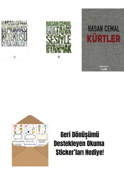 Demokrasi Korkusu + Tank Sesiyle Uyanmak + Kürtler + Okuma Sticker'ları