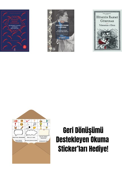 Kuyruklu Yıldız Altında Bir Izdivaç + Kuyrukluyıldız Altında Bir Izdivaç (Cep Boy) + Tebessüm-I Elem + Okuma Sticker'ları