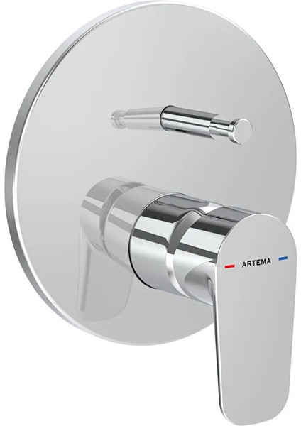 A43198 Flow Soft Ankastre Mekanik Banyo Bataryası