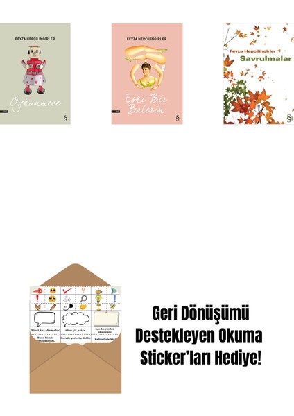 Öykünmece + Eski Bir Balerin + Savrulmalar + Okuma Sticker'ları