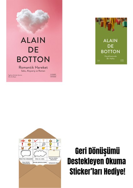 Romantik Hareket + Havalimanında Bir Hafta + Okuma Sticker'ları