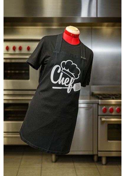 Chef Nakışlı Mutfak Önlüğü indirimleri