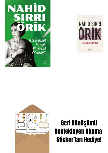 Teselli Yahut Turnede Bir Artist Öldürüldü + Tersine Giden Yol + Okuma Sticker'ları
