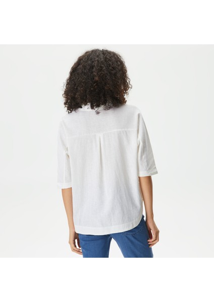 Kadın Beyaz Oversize Gömlek fiyatları