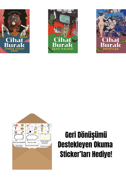 Çingene Hocanın Rüyası + Zenci Kalınız + Yakutiler + Okuma Sticker'ları