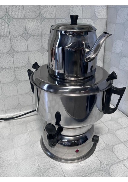 70 Bardak Elektrikli Semaver 6 Lt Çelik Yapı (Inşaat- Ofis Uyumlu)BeğenmezsenİadeGarantili -Güzel Bir Çay Zamanı