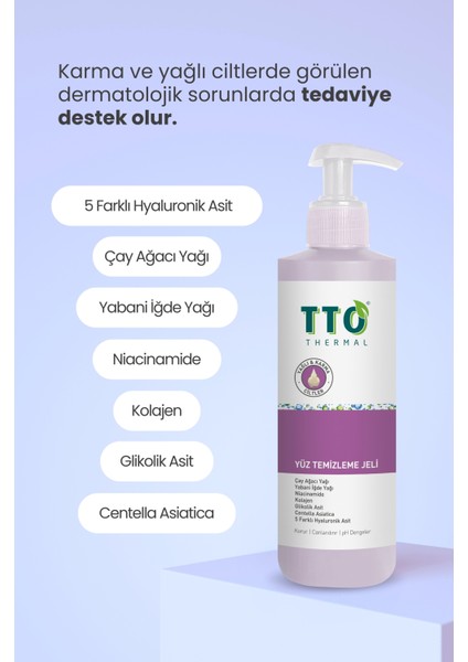 Yüz Temizleme Jeli 200 ml 2 Adet (Çay Ağacı Yağı / Tea Tree Oıl) fırsatları