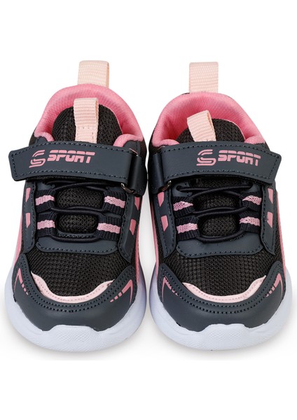 Kız Çocuk Spor Ayakkabı 21-25 Numara Füme-Pembe modelleri