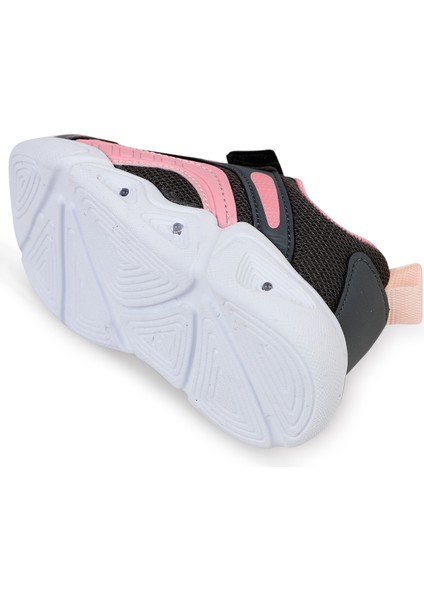 Kız Çocuk Spor Ayakkabı 21-25 Numara Füme-Pembe indirimleri