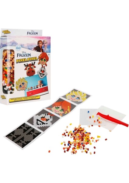 Bfs 4in1 Disney Frozen Pixel Pixel Boncuk Aktivite ve Oyuncak Seti