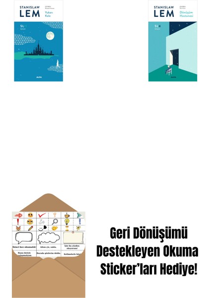 Yukarı Kale (SL11) + Dönüşüm Hastanesi (Sl4) + Okuma Sticker'ları