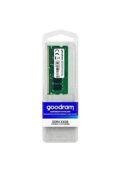 32GB Ddr4 3200MHZ CL22 Notebook Ram GR3200S464L22-32G