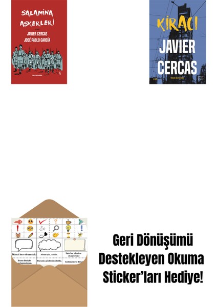 Salamina Askerleri (Çizgi Roman - Ciltli) + Kiracı + Okuma Sticker'ları