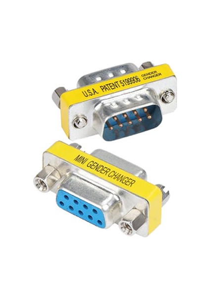 RS232 Db9 Dişi Erkek Çevirici Set RS232 Erkek-Dişi 9 Pin Çevirici 10 Set