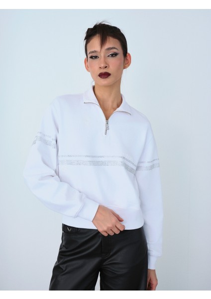 Oversize Kadın Sweatshirt