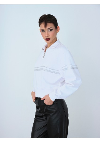 Oversize Kadın Sweatshirt