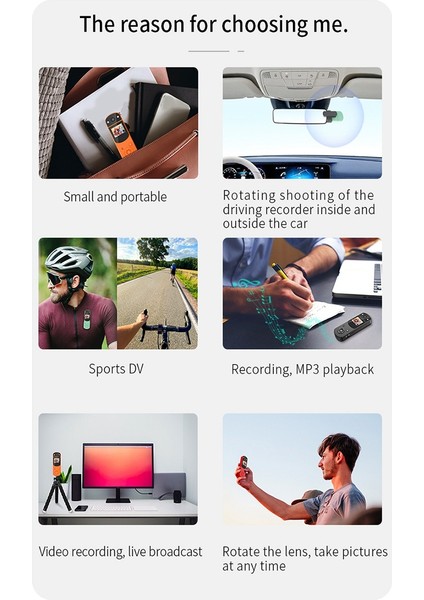 El Tipi Dijital Mini Spor Kamerası 1080P Osmo Cep Dv Kamera Hd Kızılötesi Video Kamera Aksiyon Kamerası-Kırmızı (Yurt Dışından) fırsatları