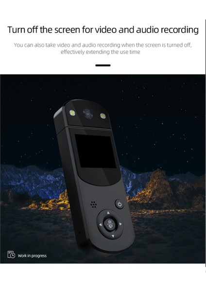 El Tipi Dijital Mini Spor Kamerası 1080P Osmo Cep Dv Kamera Hd Kızılötesi Video Kamera Aksiyon Kamerası-Kırmızı (Yurt Dışından) indirimleri