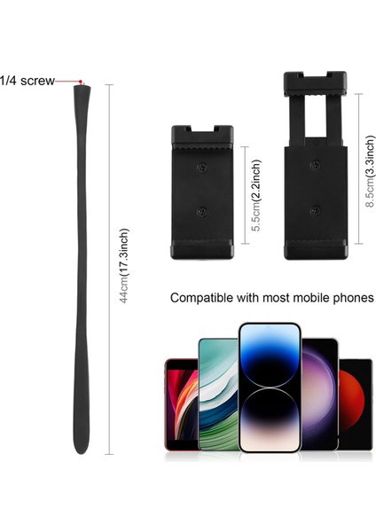 Puluz Gopro / Cep Telefonu / INSTA360 Go3 Esnek Braket Spor Kamera Sabit Çok Işlevli Taşınabilir Braket (Yurt Dışından)