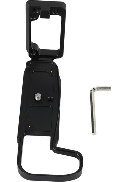 Canon Eos Rp Için Dikey Hızlı Bırakma L Plaka Braketi Tutucu El Kavrama Taban Kolu Siyah (Yurt Dışından)