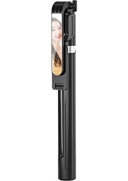 1.7m Tripod Bluetooth Uzaktan Kumanda Selfie Çubuğu Kamera Telefon Tutucu Kablosuz Paslanmaz Çelik Teleskopik Çubuk (Yurt Dışından)