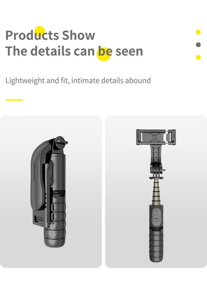 Çok Işlevli Kablosuz Bluetooth Selfie Çubuğu Cep Telefonu Tutucu Katlanabilir Mini Tripod Masa Standı Ios Android Için (Yurt Dışından) fiyatları