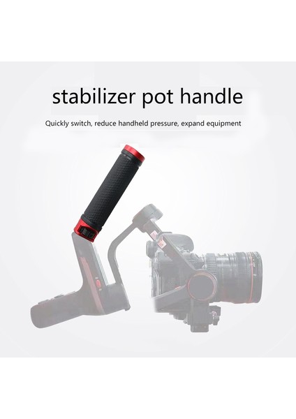 Weebıll Lab/s Gimbal Sabitleyici El Tutacağı Için Hızlı Çıkarma Tutacağı 1/4 Inç 3/8 Inç Montaj Deliği Soğuk Ayakkabı (Yurt Dışından) fiyatları