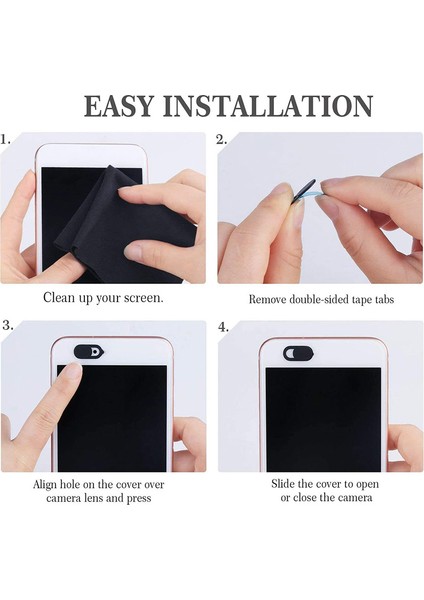 6 Adet Kamera Gizlilik Kapağı Cep Telefonu Bilgisayar Kamera Lens Kapağı Koruma Etiketi (Yurt Dışından) indirimleri