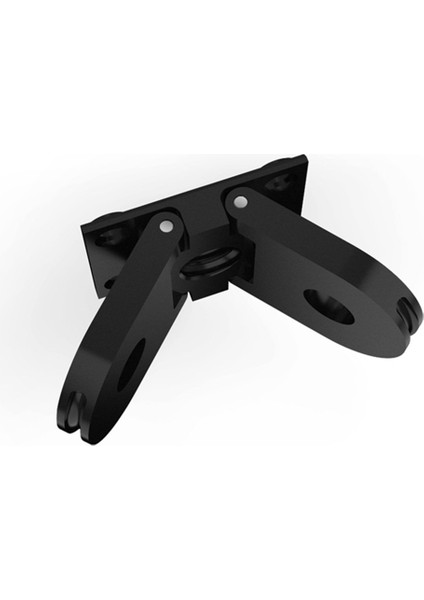 Gopro Hero Için 9/10/11/12 Çift Arayüz Tabanı Çok Fonksiyonlu Taşınabilir Alüminyum Alaşımlı Kamera Aksesuarları (Yurt Dışından)