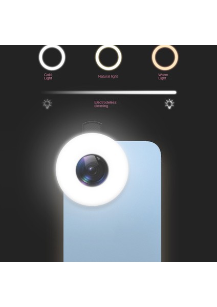 Cep Telefonu Lens Dolgu Işığı Güzellik Güzellik Kirpikler Güzellik Dudaklar Güzellik 15X Makro Lens Dolgu Işığı Klips Işığı (Yurt Dışından) fiyatları