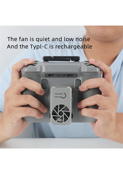 Djı Mini 3 Pro/ Djı Air 3 Rc 2/n1/n2 Uzaktan Kumandalı Radyatör Isıtması Için Drone Rc Soğutma Fanı Djı Mini 2/mavic Air 2(A) (Yurt Dışından)